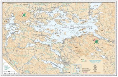 Lake Winnipesaukee Navigation Chart