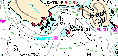 Lake Winnipesaukee Navigation Chart